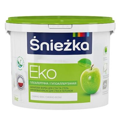 Купити Фарба інтер'єрна Sniezka Еко 4,2 кг/3 л фото та ціна