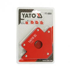 Купити Струбцина магнітна для зварки YATO 22,5 кг фото та ціна