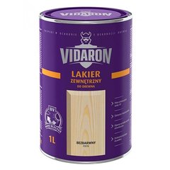 Купити Лак зовнішній VIDARON безбарвний глянцевий 10 л фото та ціна