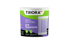 Купити Емаль акрилова ТRІОRА для радіаторів 0,75 кг фото та ціна