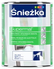 Купити Суперемаль Sniezka PL олійно-фталева попеляста 0,8 л фото та ціна