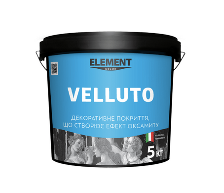 Купити Декоративне покриття з ефектом оксамиту Velluto Element Decor 3 кг фото та ціна