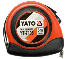 Купити Рулетка YATO з нейлоновим покриттям 19 мм 5 м фото та ціна