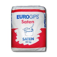 Шпаклівка гіпсова Євро Тур Satengips 25 кг