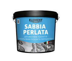 Купити Декоративне покриття з кварцовим піском та перламутром Sabbia Perlata Element Decor 3 кг фото та ціна
