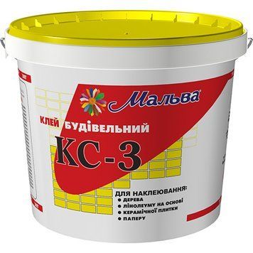 Купити Клей будівельний Мальва КС-3 3 кг фото та ціна