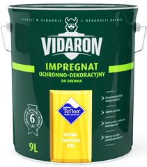 Купити Імпрегнат VIDARON V16 сірий антрацит матовий 9 л фото та ціна