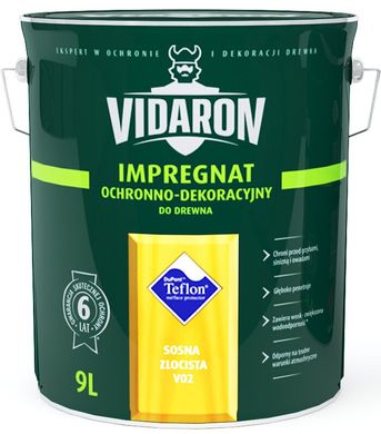 Купити Імпрегнат VIDARON V01 безбарвний 9 л фото та ціна