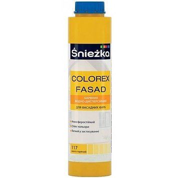 Купити Барвник Colorex Fasad Sniezka №114 лимонний 0.75 л фото та ціна