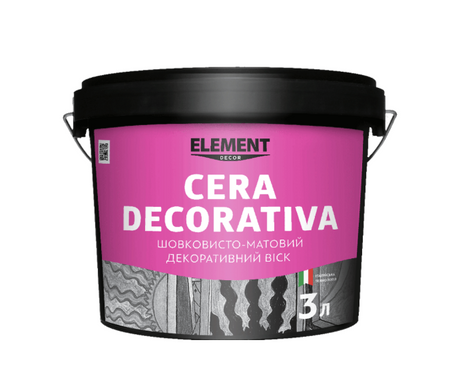 Купити Декоративний віск Element Decor Cera Decorativa 1 л фото та ціна