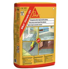 Клей для плитки і керамограніту тепла підлога SikaCeram 101 25 кг СІКА