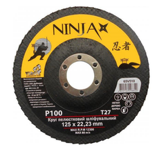 Купити Круг пелюстковий NINJA №100 125 мм фото та ціна