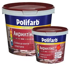 Фарба інтер'єрна Polifarb Акрилтікс 1,4 кг