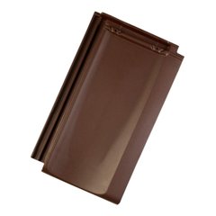 Купити Черепиця керамічна TONDACH Болеро рядова коричневий ангоба фото та ціна
