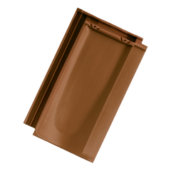 Черепиця керамічна TONDACH Болеро рядова мідно-коричневий ангоба