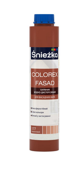 Купити Барвник Colorex Fasad Sniezka №177 теракотовий 0.75 л фото та ціна