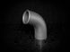 Злив STRUGA 70&deg; цегельний 8004 90 мм; шт
