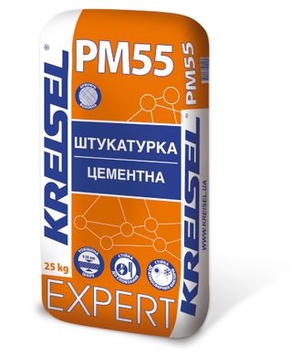 Купити Штукатурка цементна KREISEL PM55 25кг (вн.роб, 8-25мм) фото та ціна