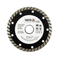 Купити Алмазний диск YATO TURBO 125 мм фото та ціна
