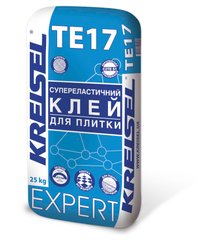 Купити Клей для плитки KREISEL EXPERT TE17 (107) високоеластичний 25 кг фото та ціна
