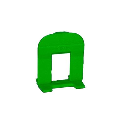 Купити Системи вирівнювання плитки Mini основа 1 мм зелена (250 шт) фото та ціна