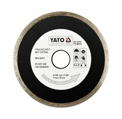 Алмазний диск YATO плитка 125 мм