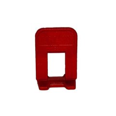 Купити Системи вирівнювання плитки Mini основа 1,5 мм червона (250 шт) фото та ціна