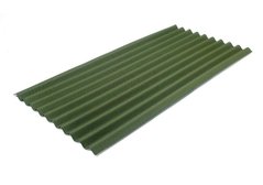 Купити Покрівельний хвилястий лист Ондулін зелений 2000х950х3,0 мм фото та ціна