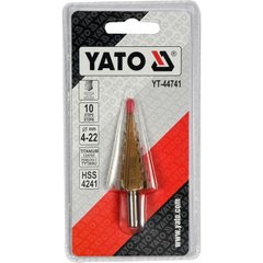 Купити Свердло по металу конусне YATO HSS 4-22 мм фото та ціна