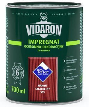 Купити Імпрегнат VIDARON V06 американське червоне дерево 0,7л фото та ціна