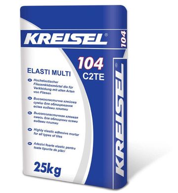 Купити Клей для плитки Kreisel ELASTI Multi 104 25 кг фото та ціна