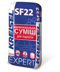 Купити Самовирівнююча суміш гіпсоцементна (тепл.підл) EXPERT SF22 (212) (3-30мм) 25 кг KREISEL фото та ціна