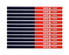 Олівець столярний двоколірний YATO 175 мм