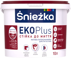 Фарба інтер'єрна Sniezka Еко Plus 13,7 кг/10 л