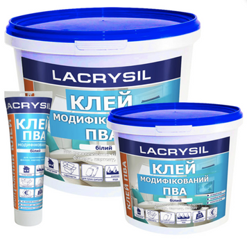 Купити Клей Lacrysil ПВА 4,5 кг фото та ціна