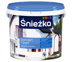 Купити Фарба фасаднa Sniezka Standart Fasad 4.2 кг фото та ціна