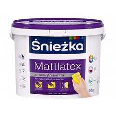 Купити Фарба інтер'єрна Sniezka Matt Latex 1,4 кг фото та ціна
