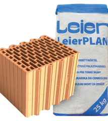 Керамічний блок шліфований Leier LeierPLAN 30 300х250х238 мм + суміш