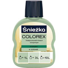 Купити Барвник Colorex Sniezka №41 зелений 100 мл фото та ціна
