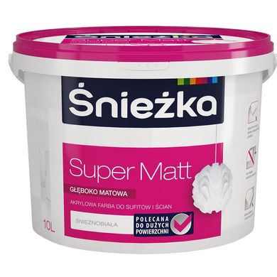 Купити Фарба інтер'єрна Sniezka Super Matt 4.2 кг фото та ціна