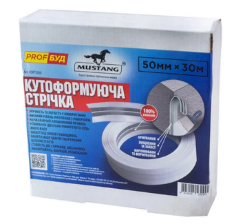 Купити Стрічка кутоформуюча PROF BUD MUSTANG STANDARD 50 мм х 30 м фото та ціна